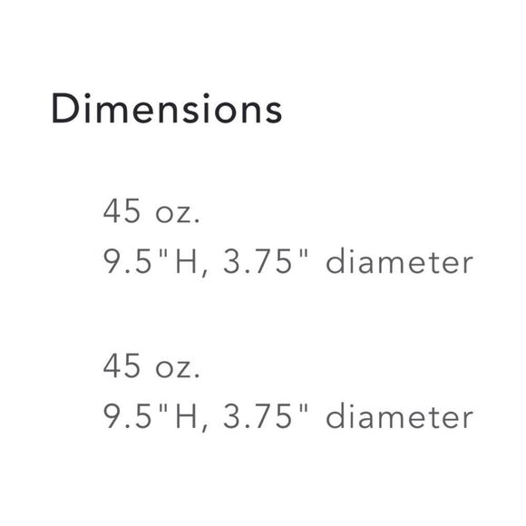 Anthropologie Pipiry  Striped Glass Pitcher - Picture 5 of 5